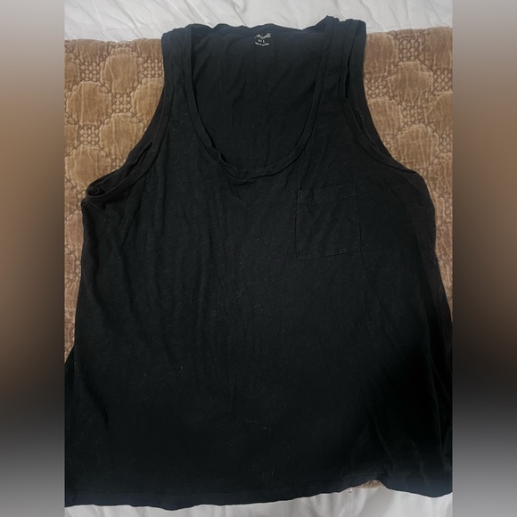 Madewell Tops - Madewell Black Sleeveless Tank Top